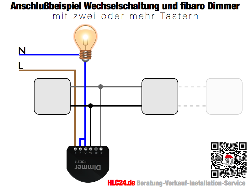 Wechselschaltung Mit Tastern - Wiring Diagram